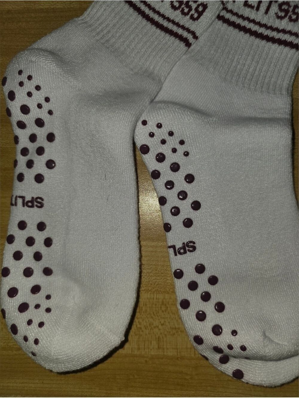 Splits59 Crew Socks White Medium Large #SOK2 - Picture 3 of 6
